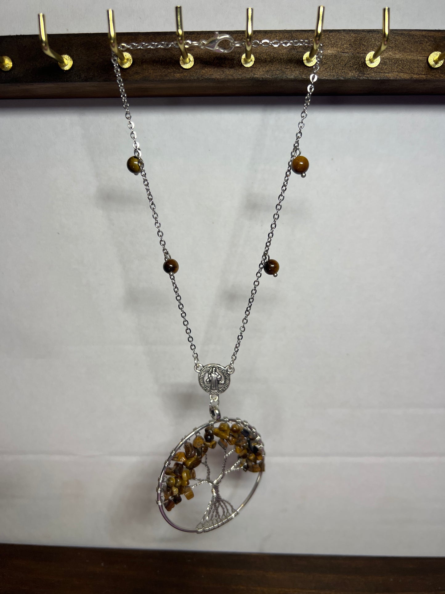 Suspension Voiture Sérénité Œil de Tigre