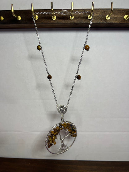 Suspension Voiture Sérénité Œil de Tigre