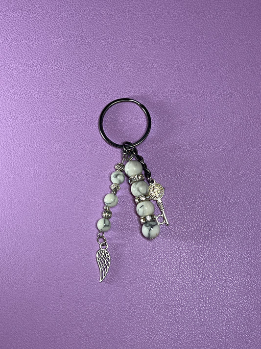 Porte-Clé Howlite