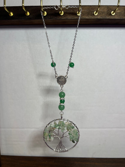 Suspension Voiture Sérénité Aventurine