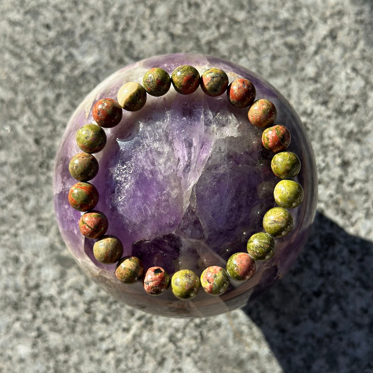 Bracelet Unakite