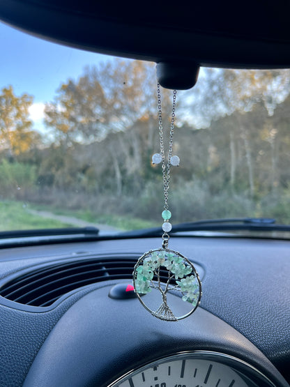 Suspension Voiture Sérénité Aventurine