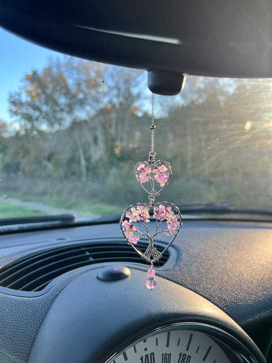 Suspension Voiture Aura Améthyste