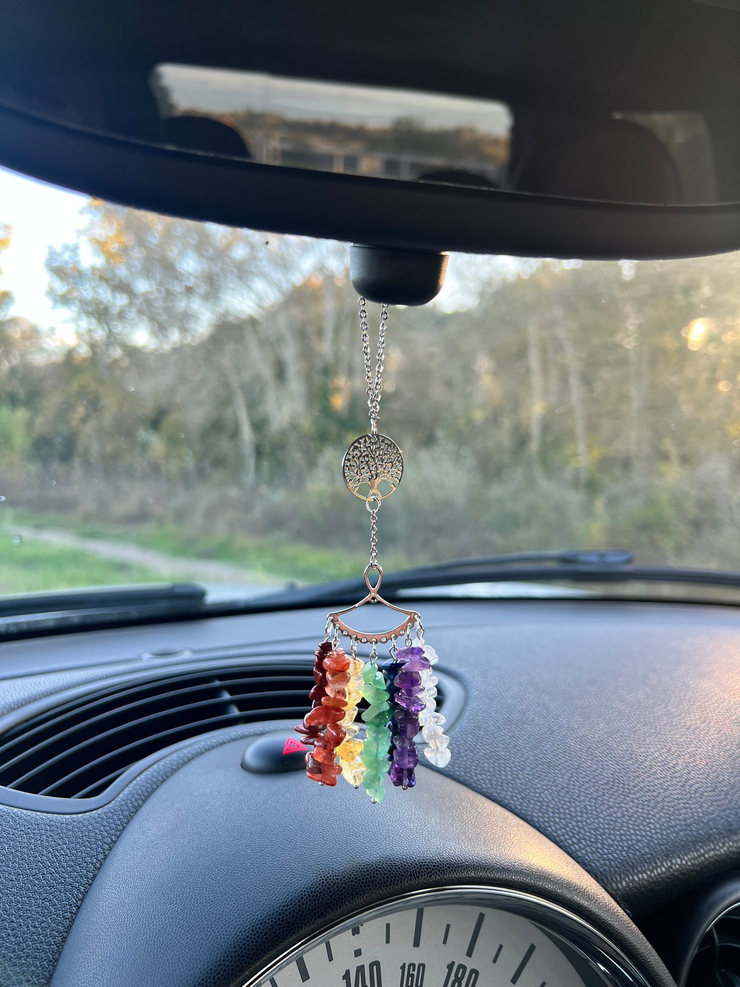 Suspension Voiture Sérénité 7 Chakras