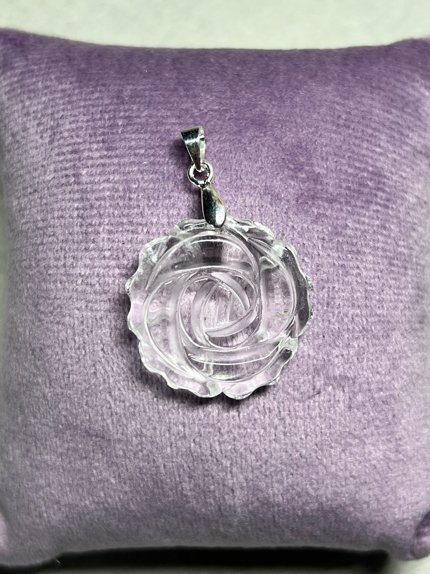 Pendentif Cristal de Roche