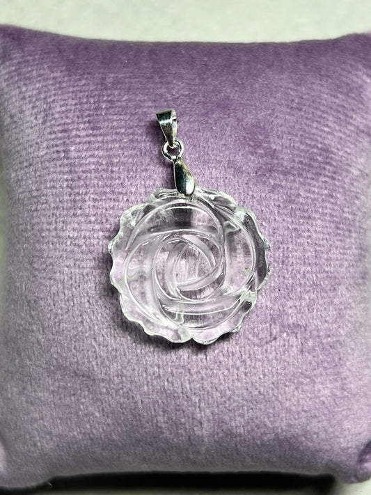 Pendentif Cristal de Roche