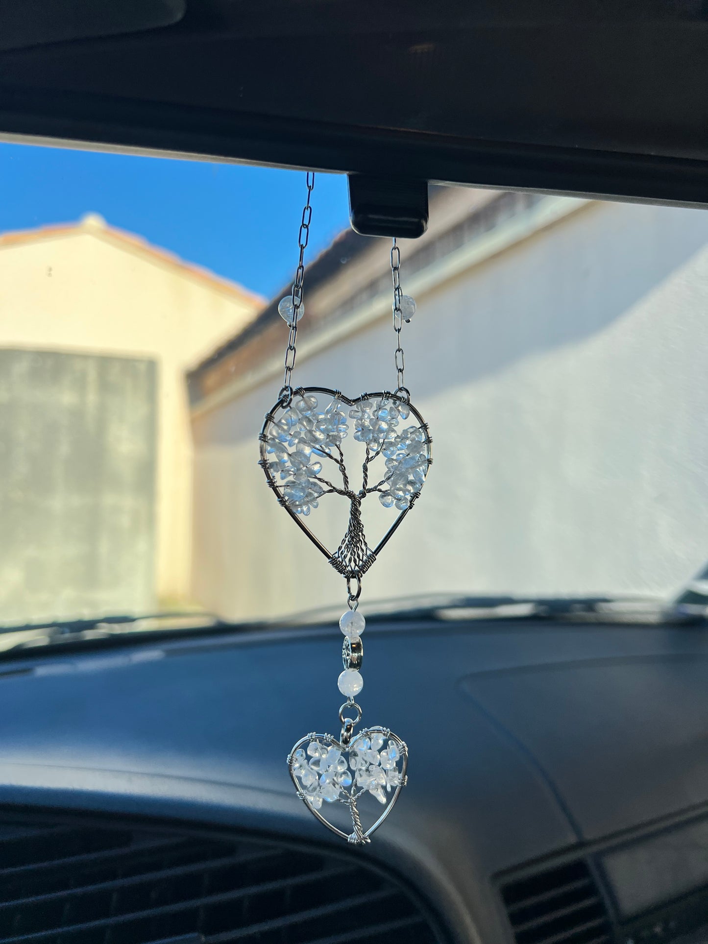 Suspension Voiture Aura Cristal de Roche