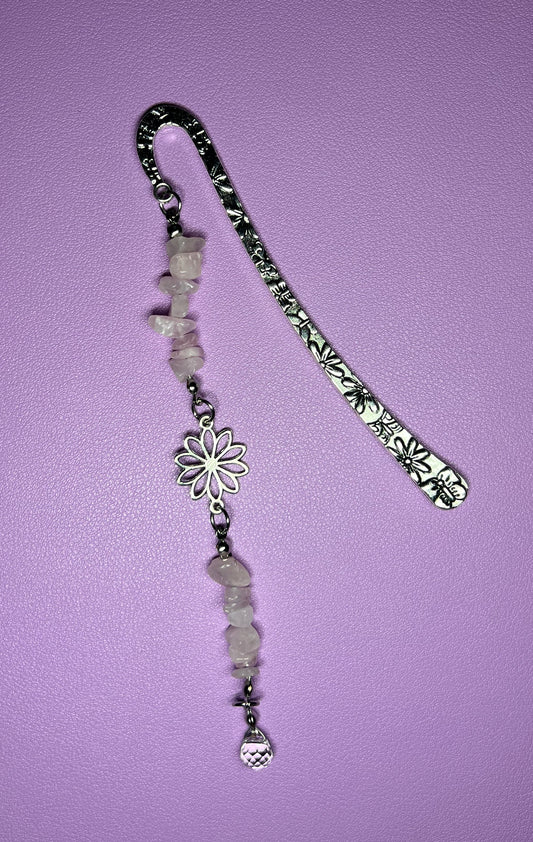 Marque-pages Quartz Rose