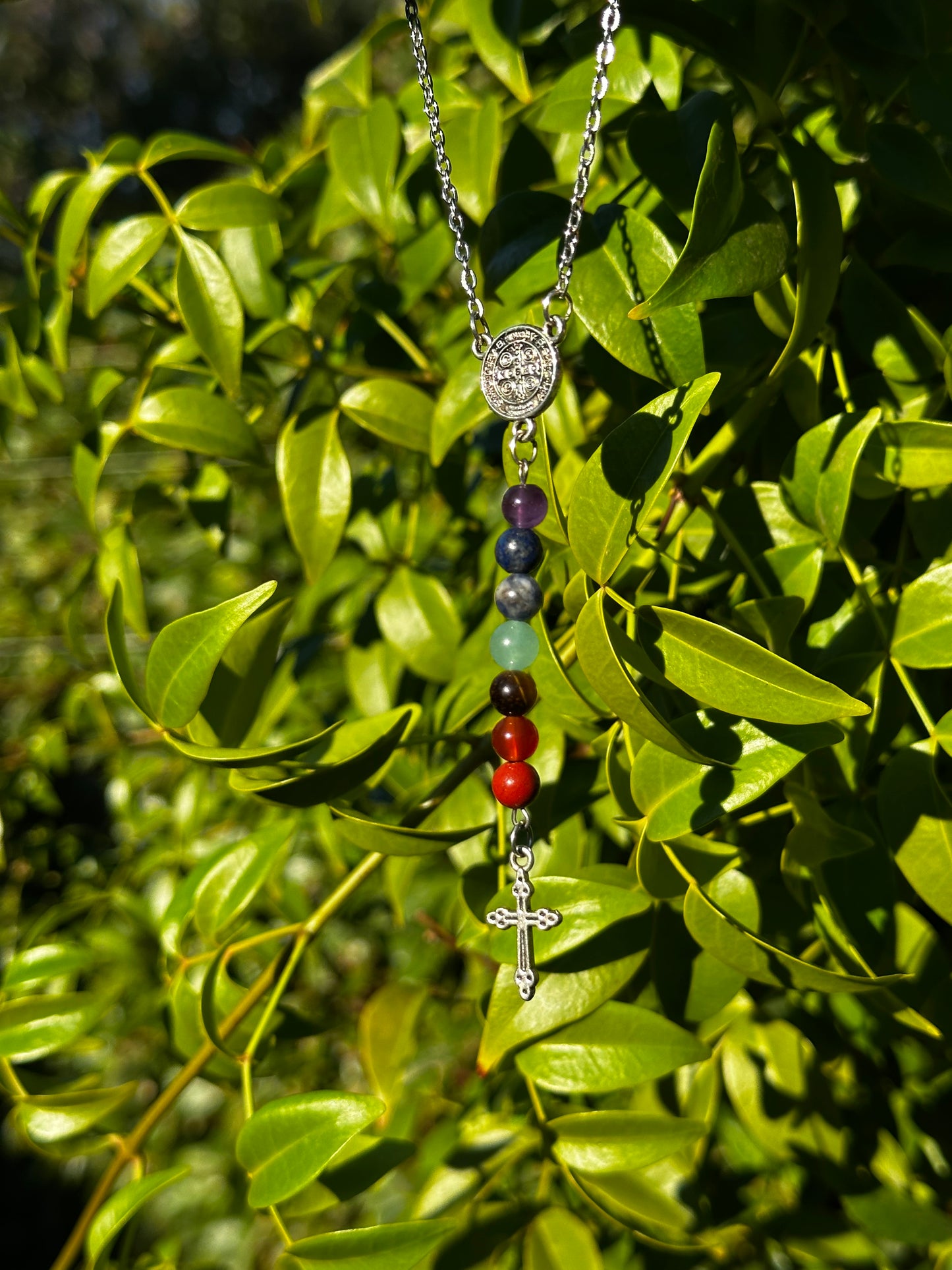 Suspension Voiture Lumière 7 Chakras