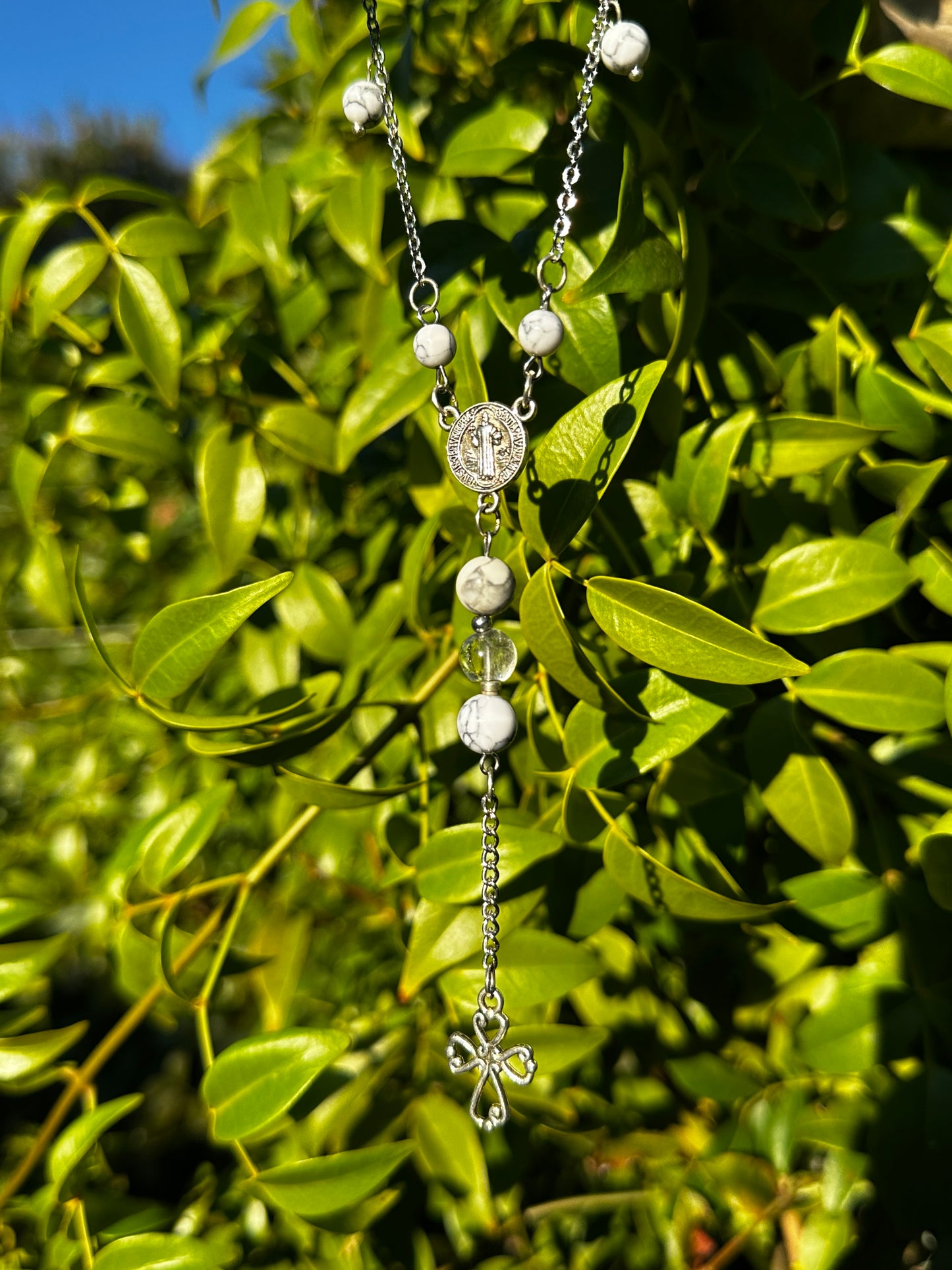 Suspension Voiture Lumière Howlite
