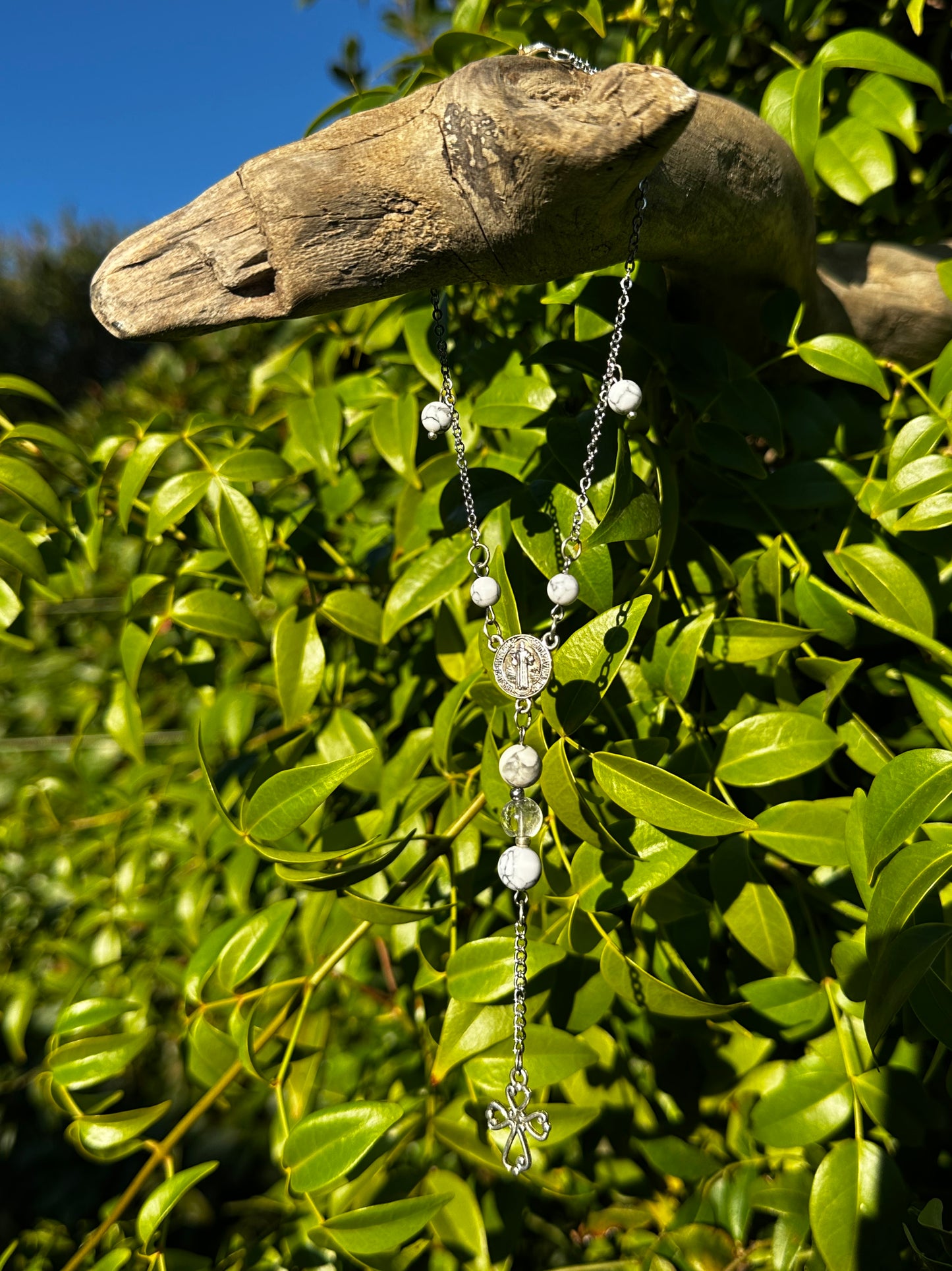 Suspension Voiture Lumière Howlite