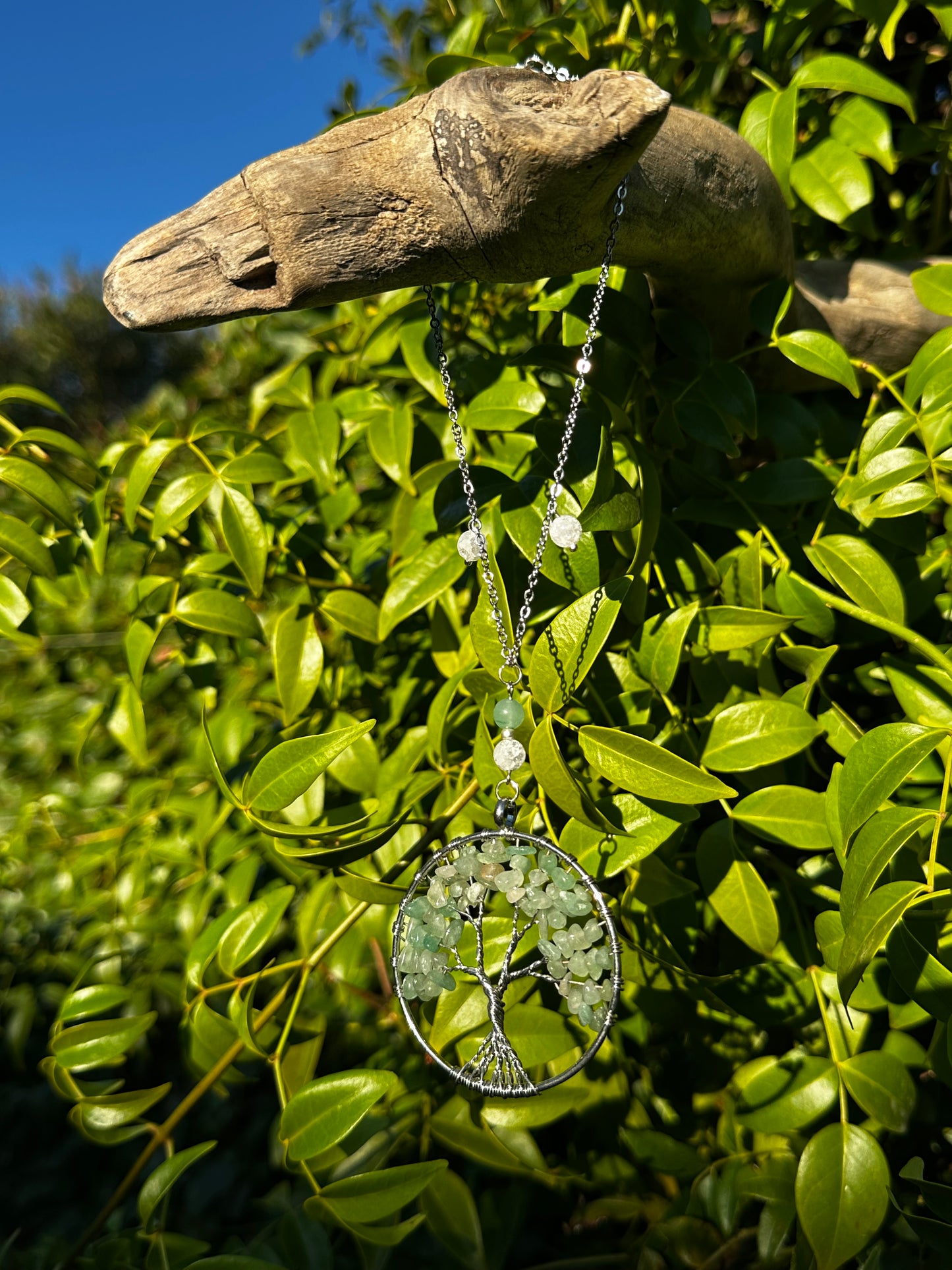 Suspension Voiture Sérénité Aventurine