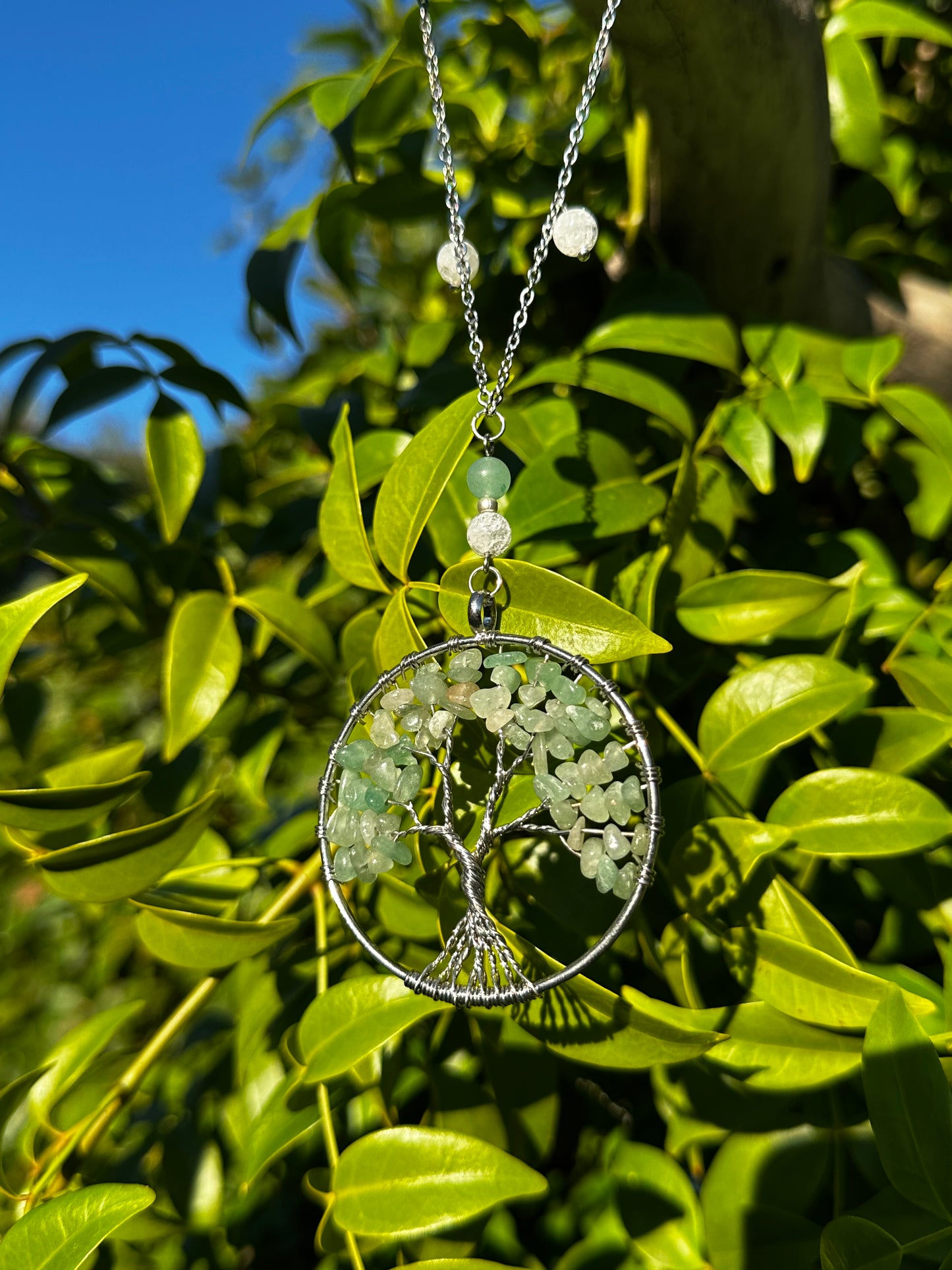 Suspension Voiture Sérénité Aventurine